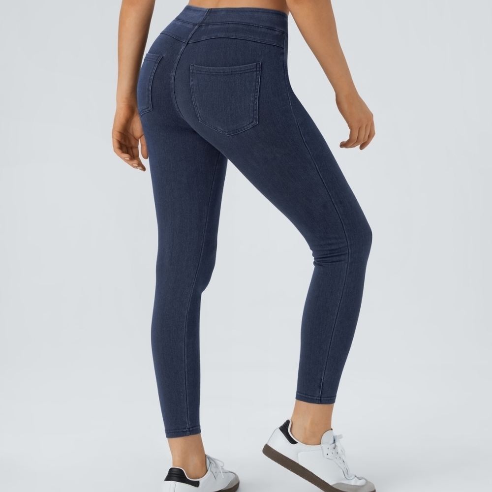 HALARA Women's Dark Blue Jeggings